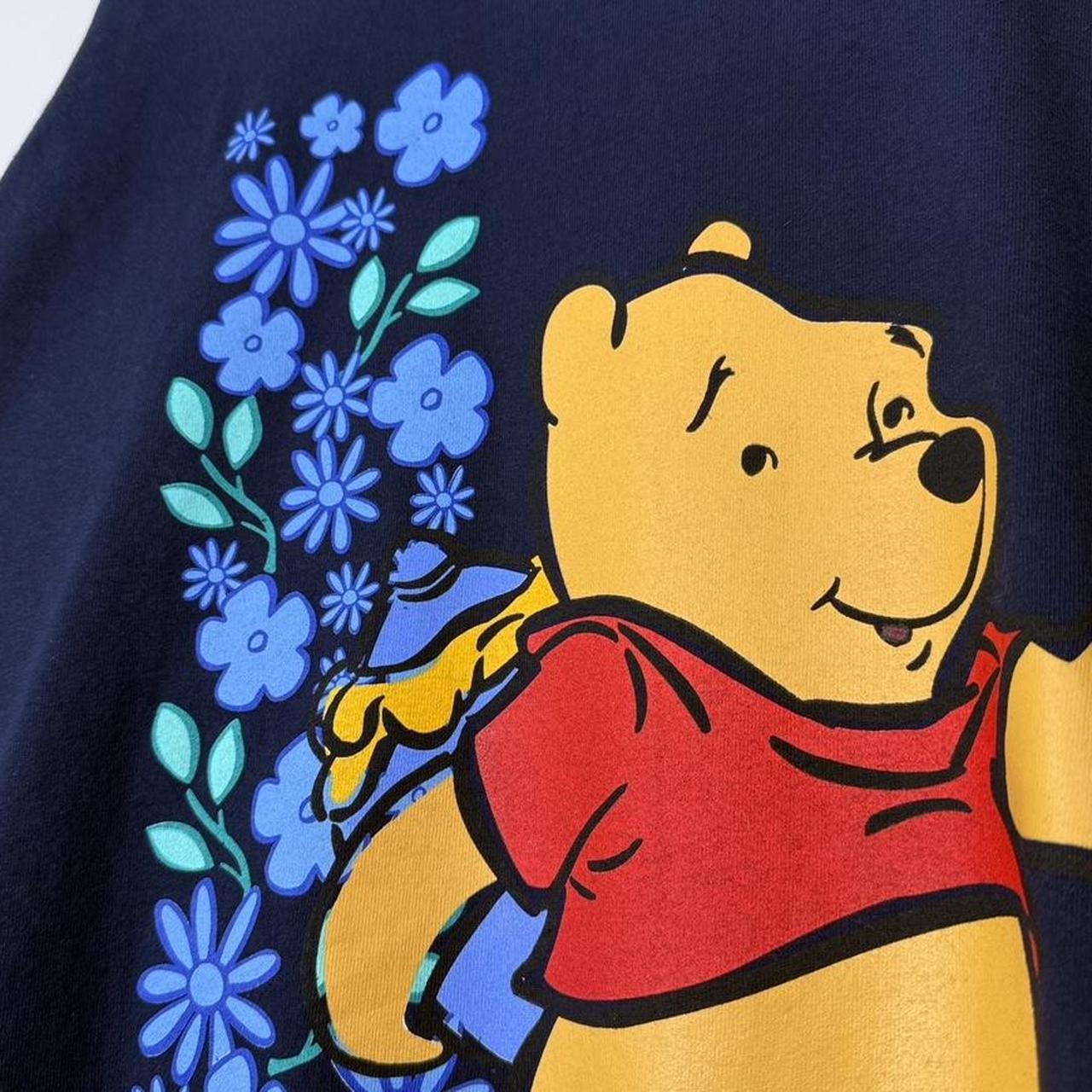 Vintage Winnie the Pooh Flowers 90s T Shirt (XL)