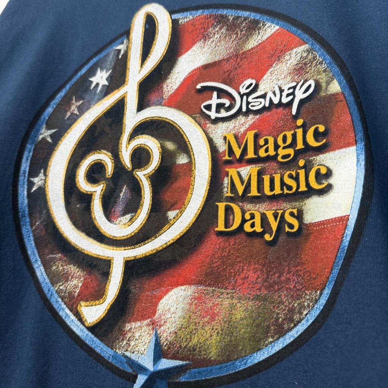 Vintage Walt Disney World Magic Music Days 00s T Shirt (XL)