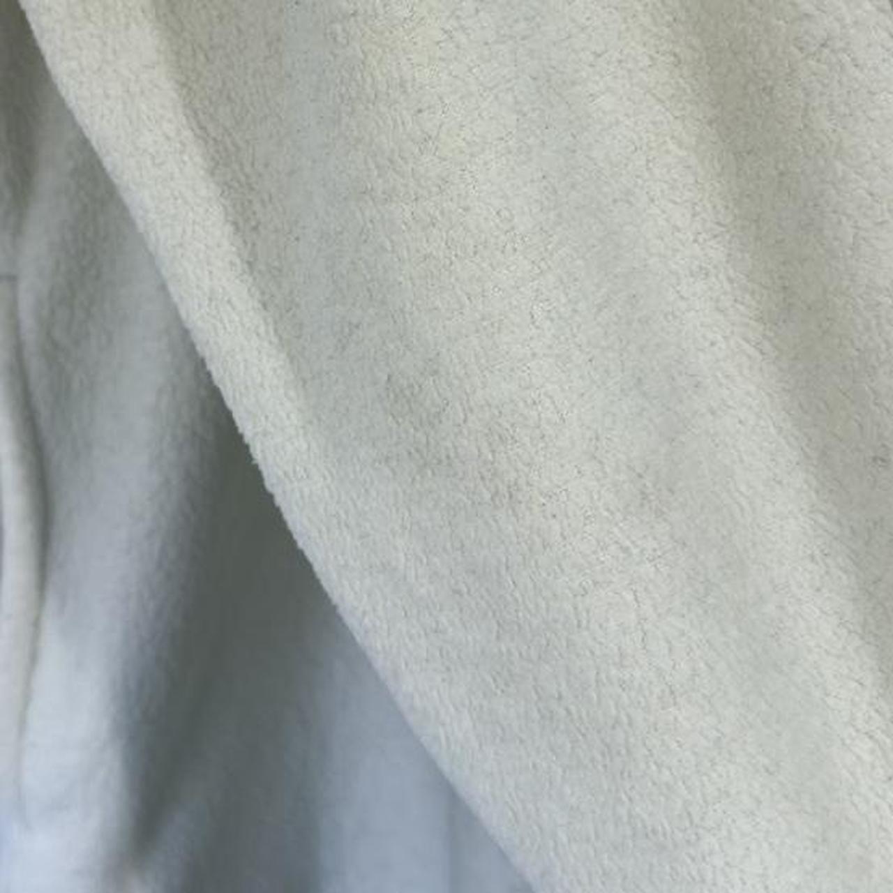 Vintage Mickey Mouse Cream Fleece 90s Quarter Zip  (XL)