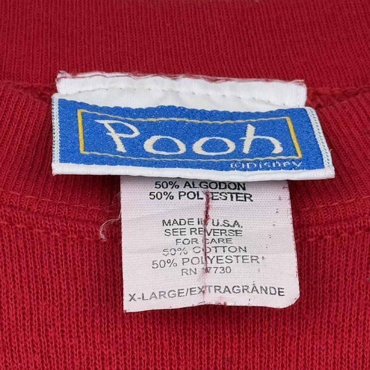 Vintage Winnie The Pooh Embroidered Spell Out 90s Sweatshirt (L/XL)