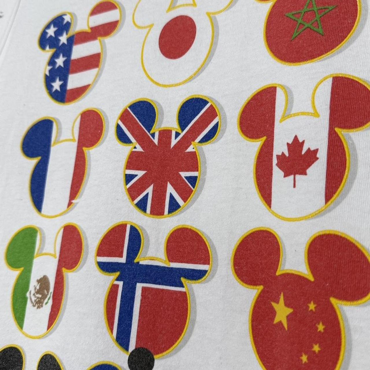 Vintage Epcot Mickey Flags 90s Tank Vest Top (XL)