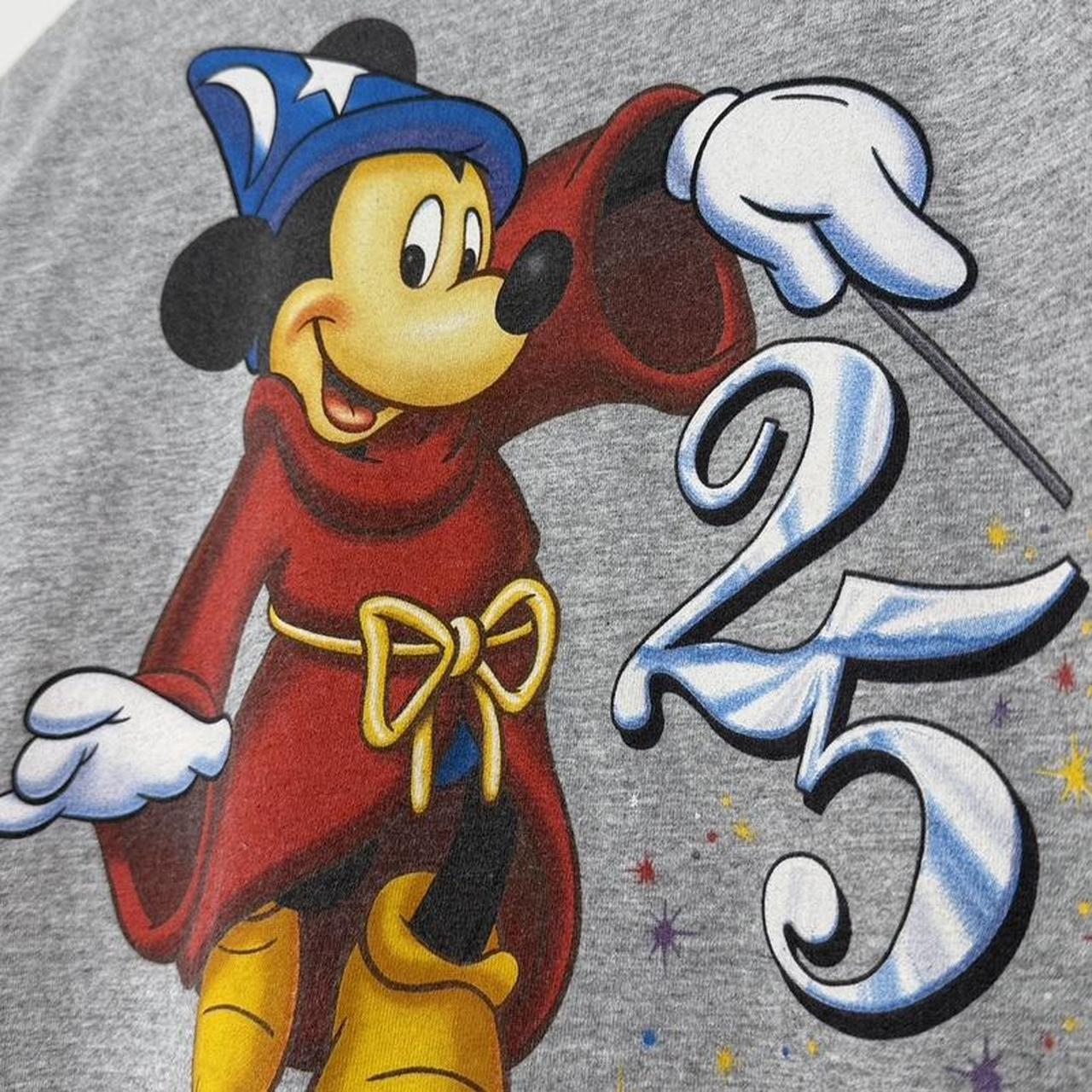 Vintage Walt Disney World 25th Anniversary 90s T Shirt (S)
