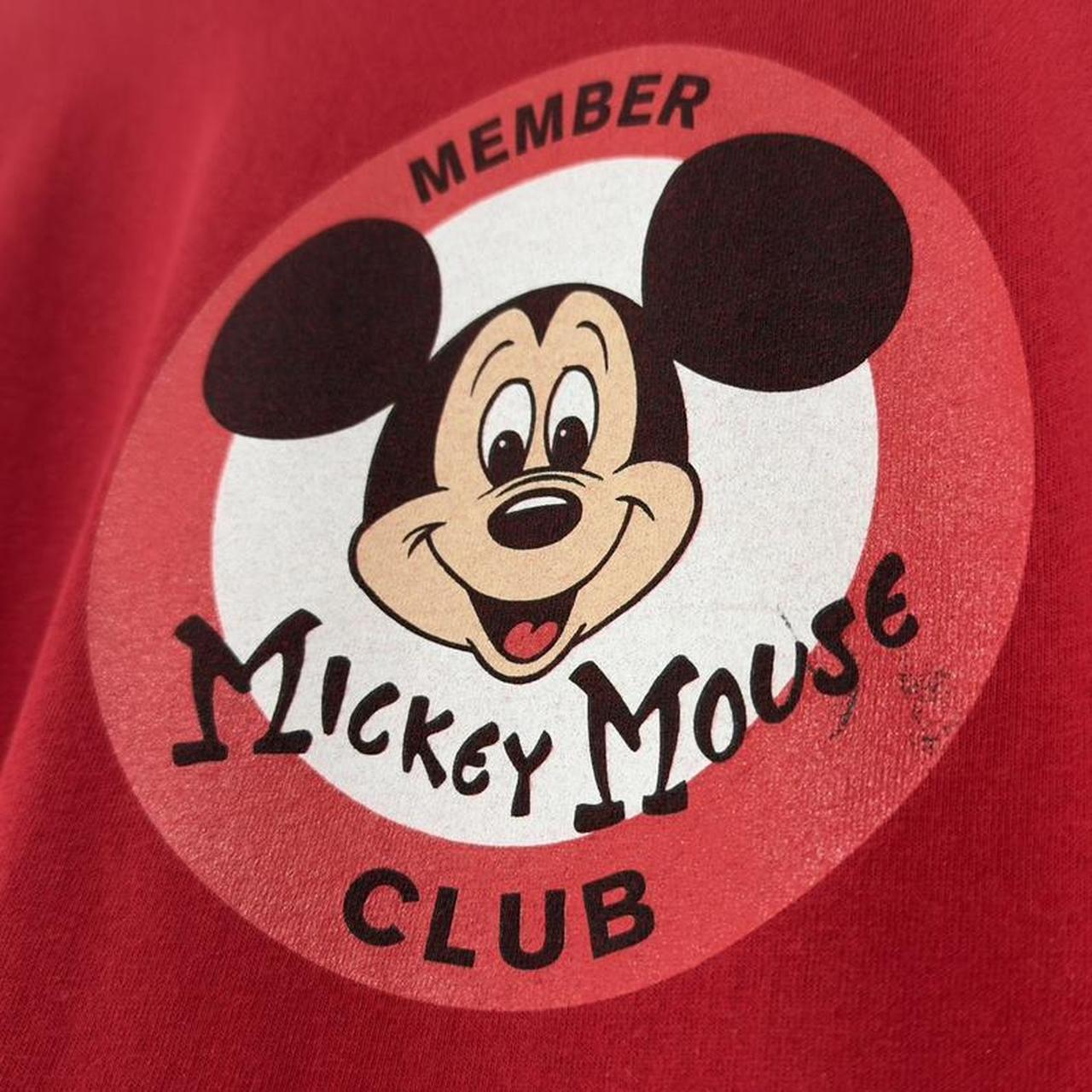 Vintage Mickey Mouse Club Member 00s Long Sleeve (L)