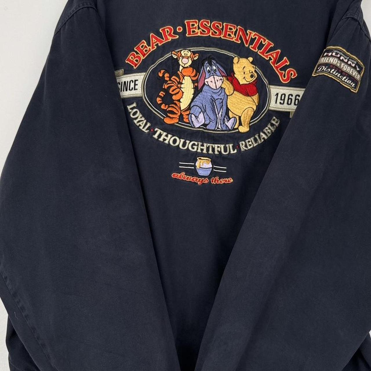 Vintage Winnie the Pooh & Friends Embroidered 00s Varsity Jacket (L)