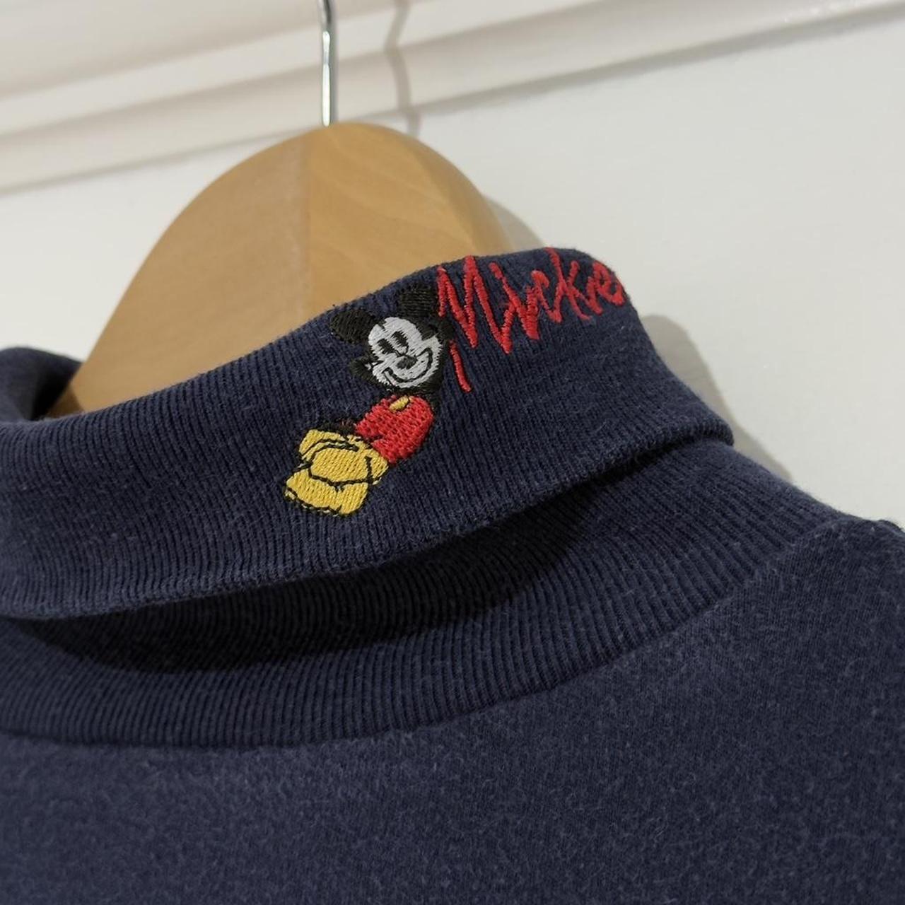 Vintage Mickey Roll Neck Long Sleeve (M)