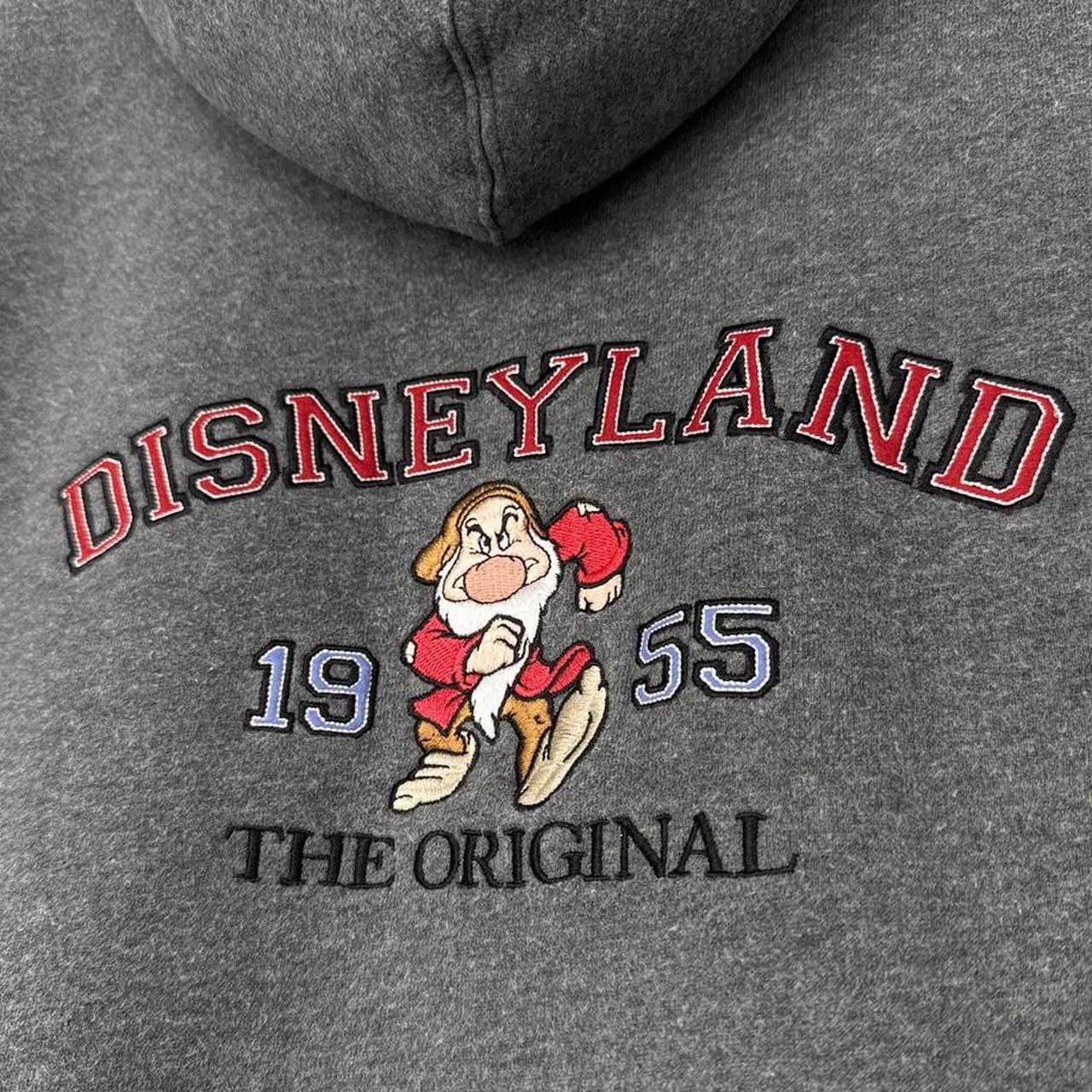 Vintage Disneyland Grumpy 00s Zip Up Hoodie (M)