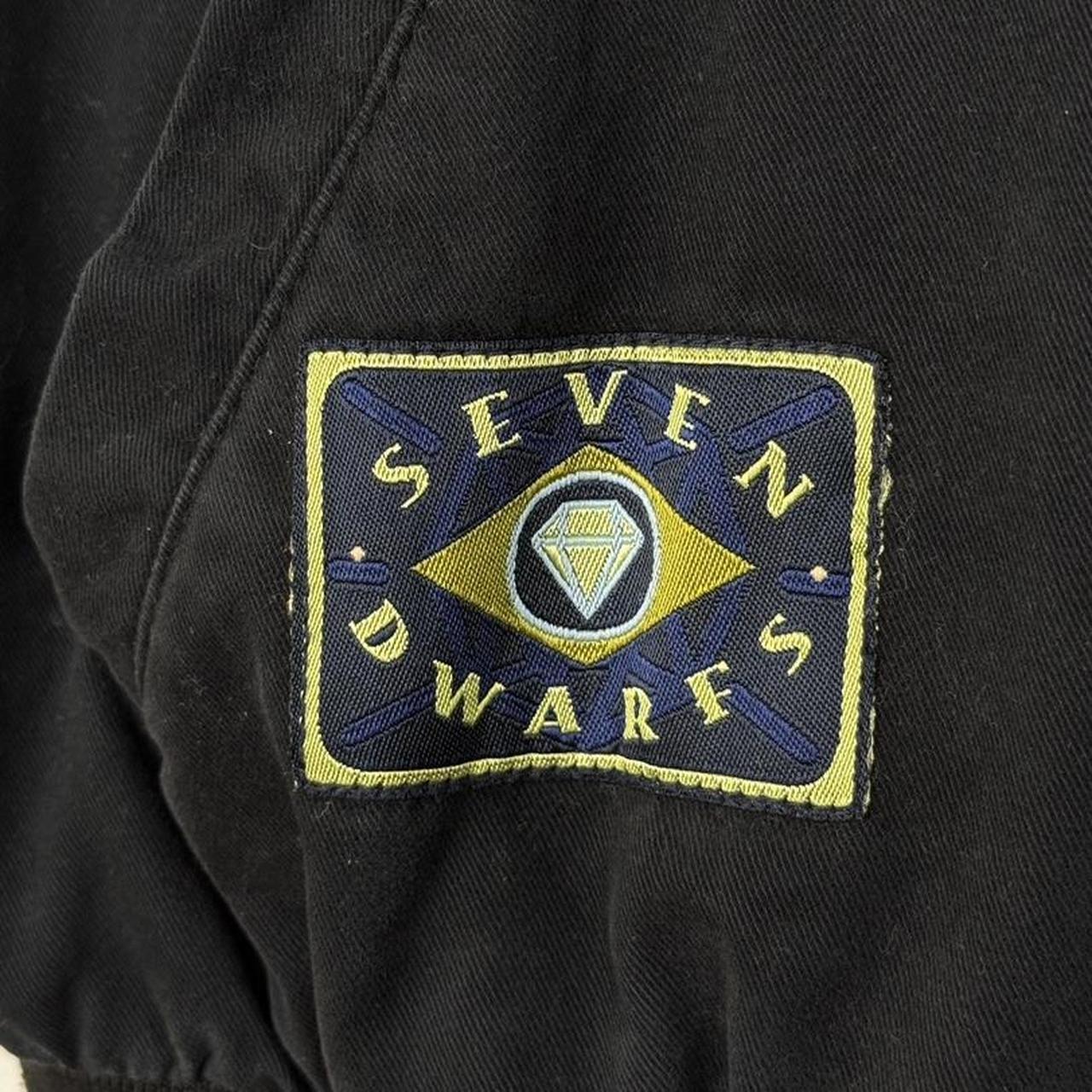 Vintage Snow White's Seven Dwarfs Disney Embroidered 90s Varsity Jacket (S)