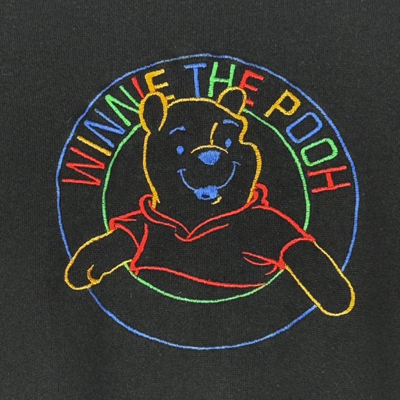 Vintage Winnie the Pooh Embroidered Outline 90s Sweatshirt (M/L)