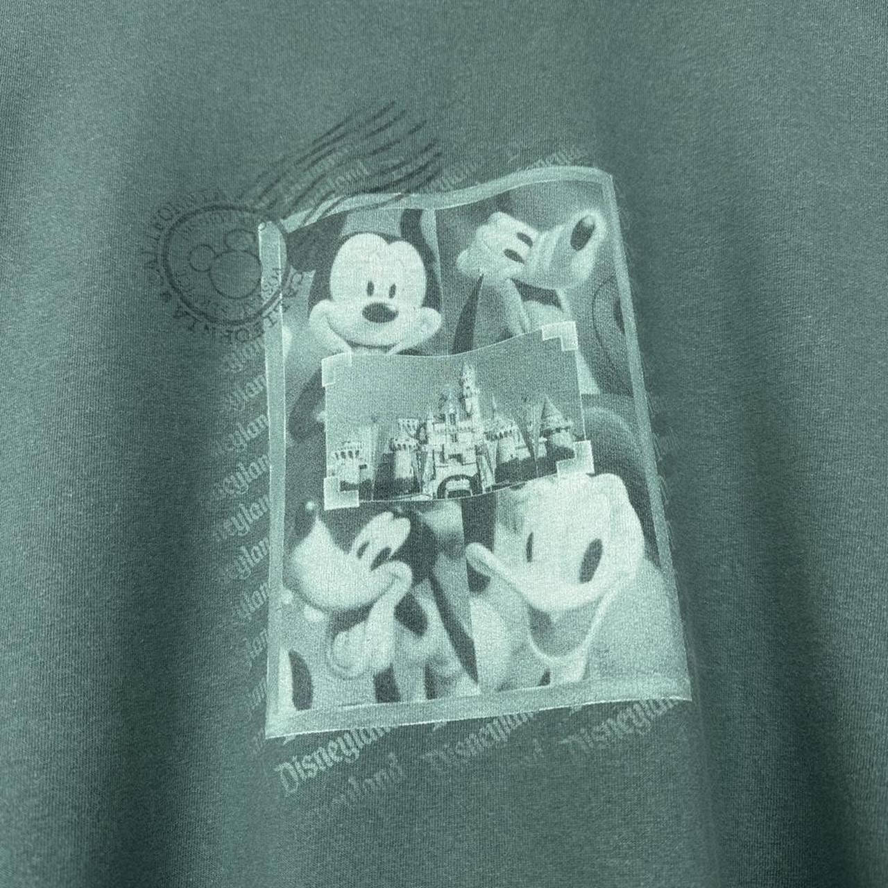 Vintage Mickey & Friends Disneyland Postcard 00s T Shirt (XL)