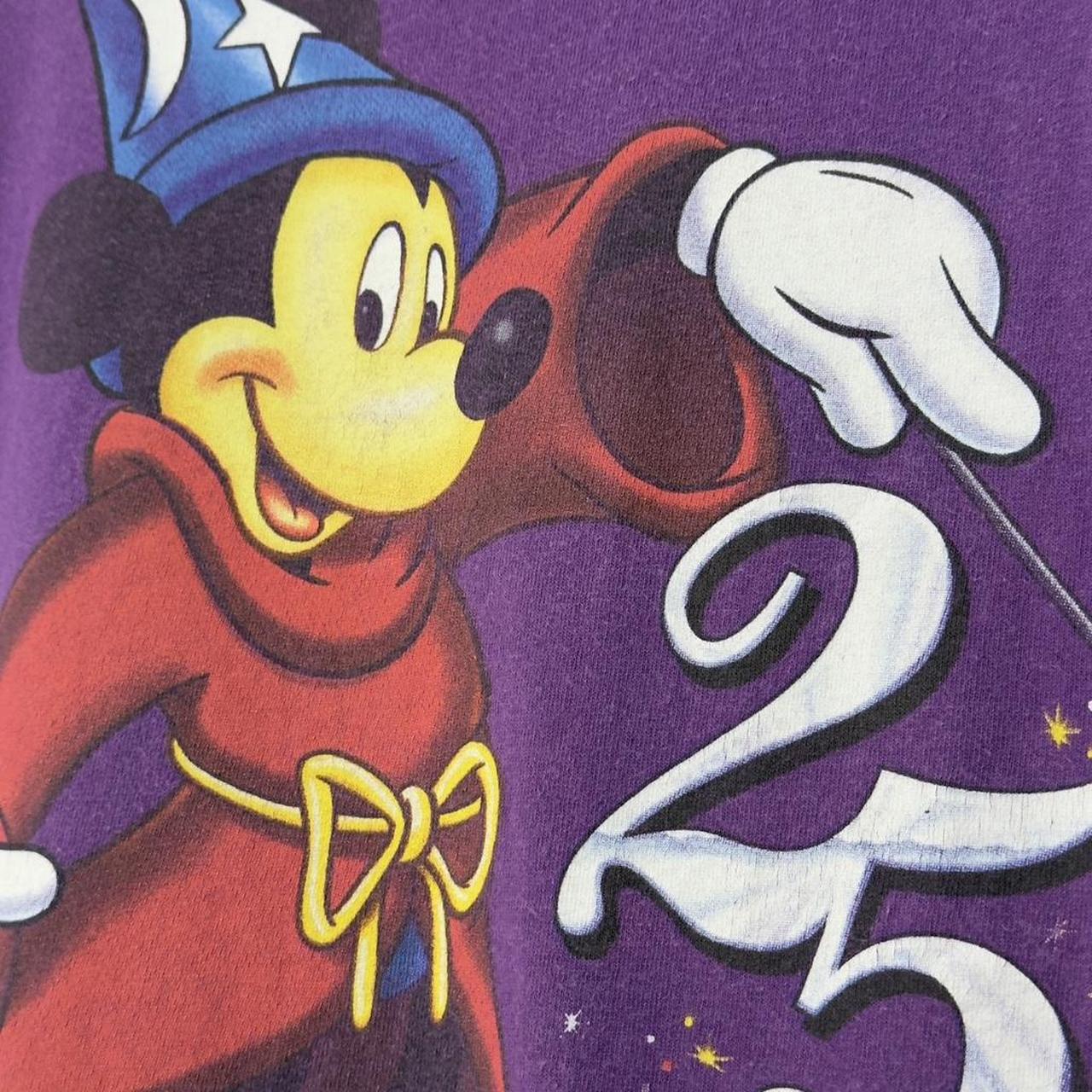 Vintage Walt Disney World 25th Anniversary 90s T Shirt (L)