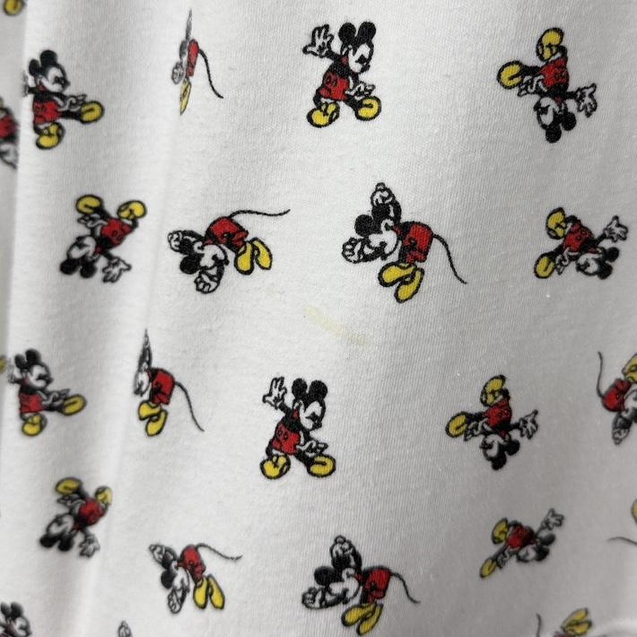 Vintage Mickey Mouse 90s Roll Neck Long Sleeve (M)