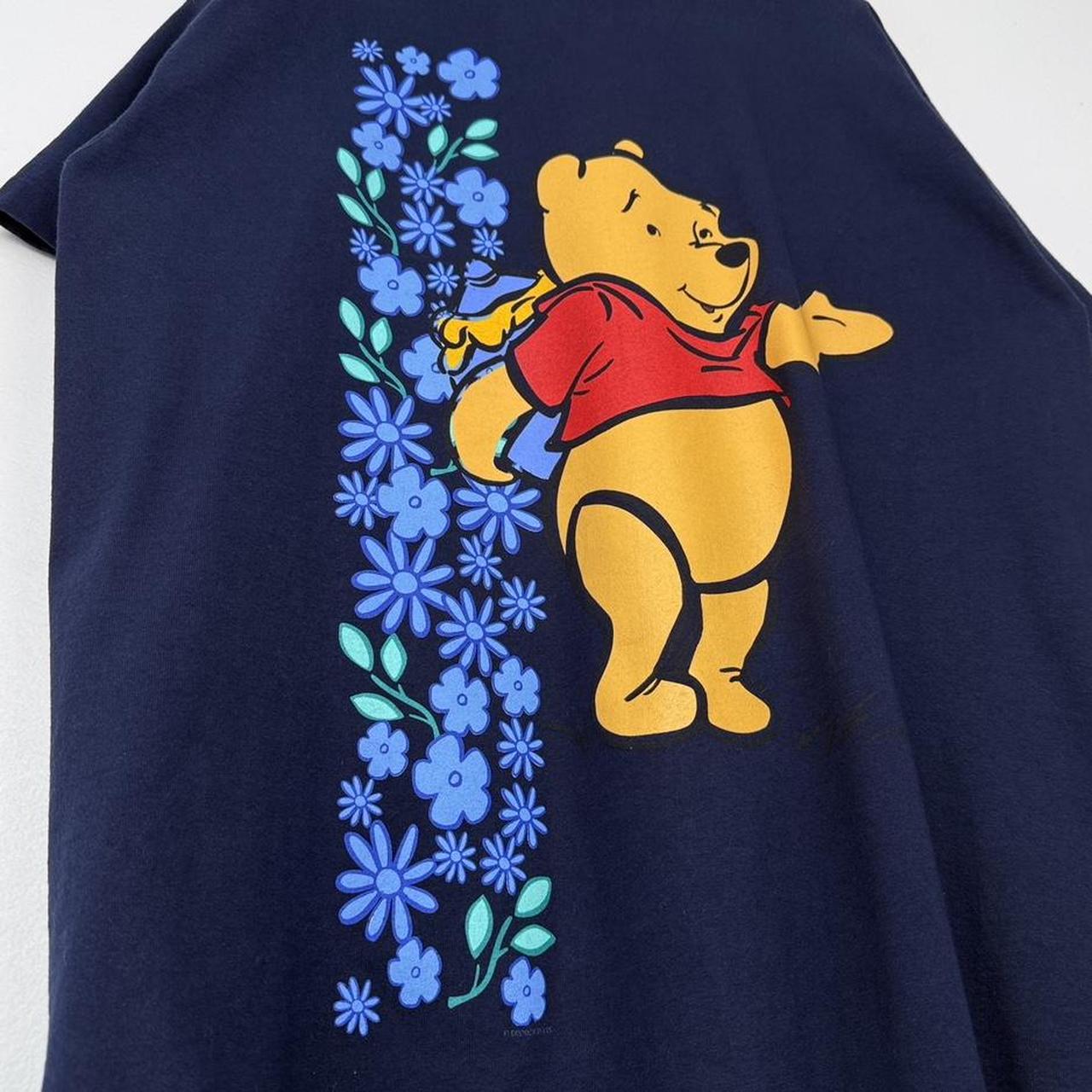 Vintage Winnie the Pooh Flowers 90s T Shirt (XL)