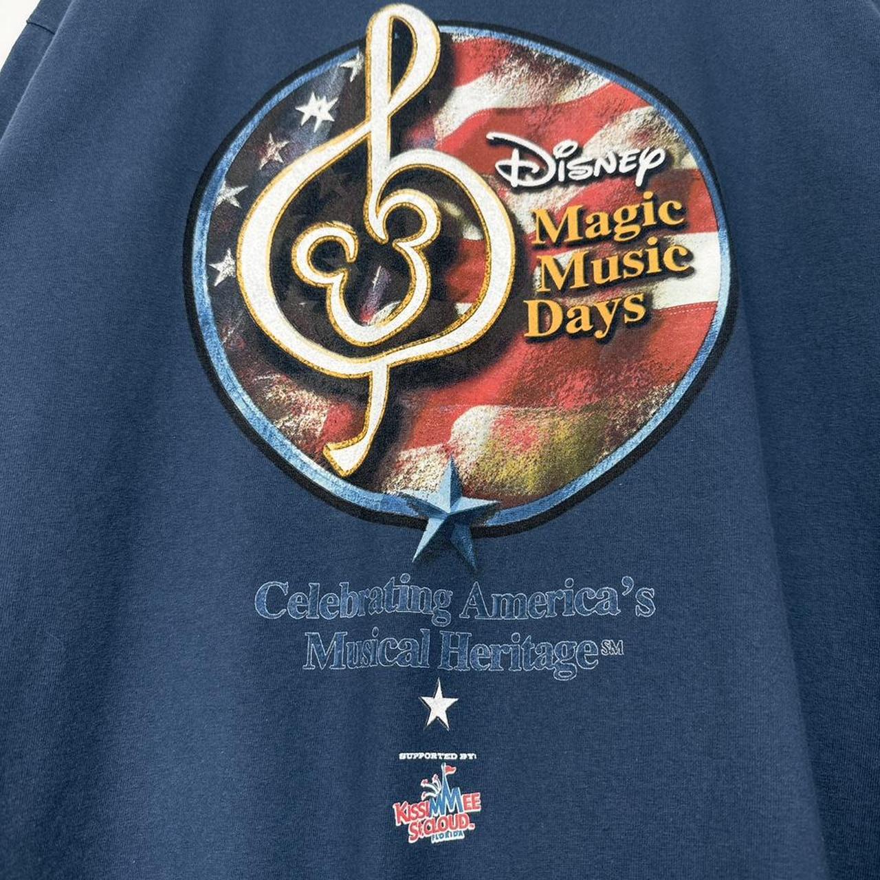 Vintage Walt Disney World Magic Music Days 00s T Shirt (XL)