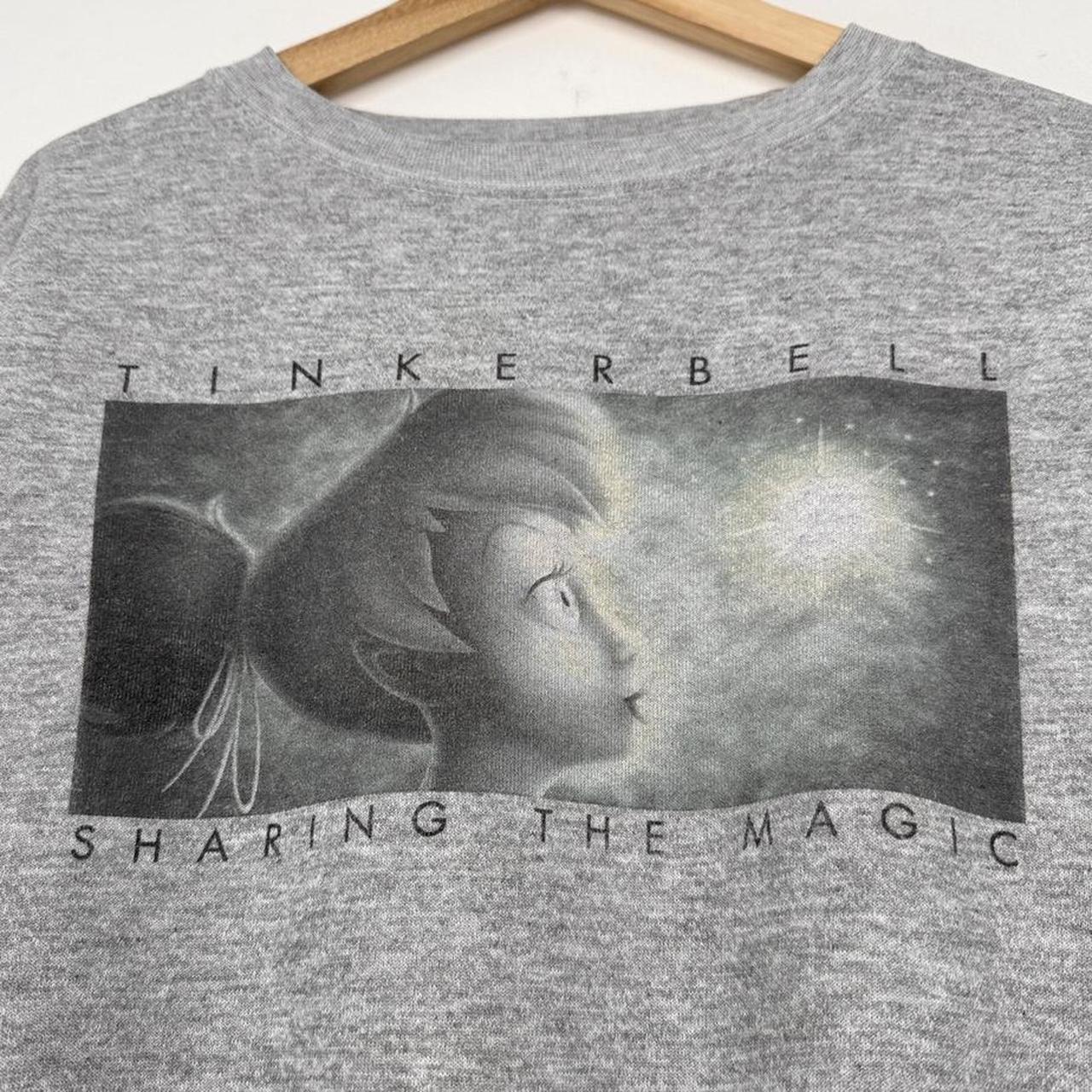 Vintage Tinker Bell Sharing the Magic Disney Store 00s Sweatshirt (L)