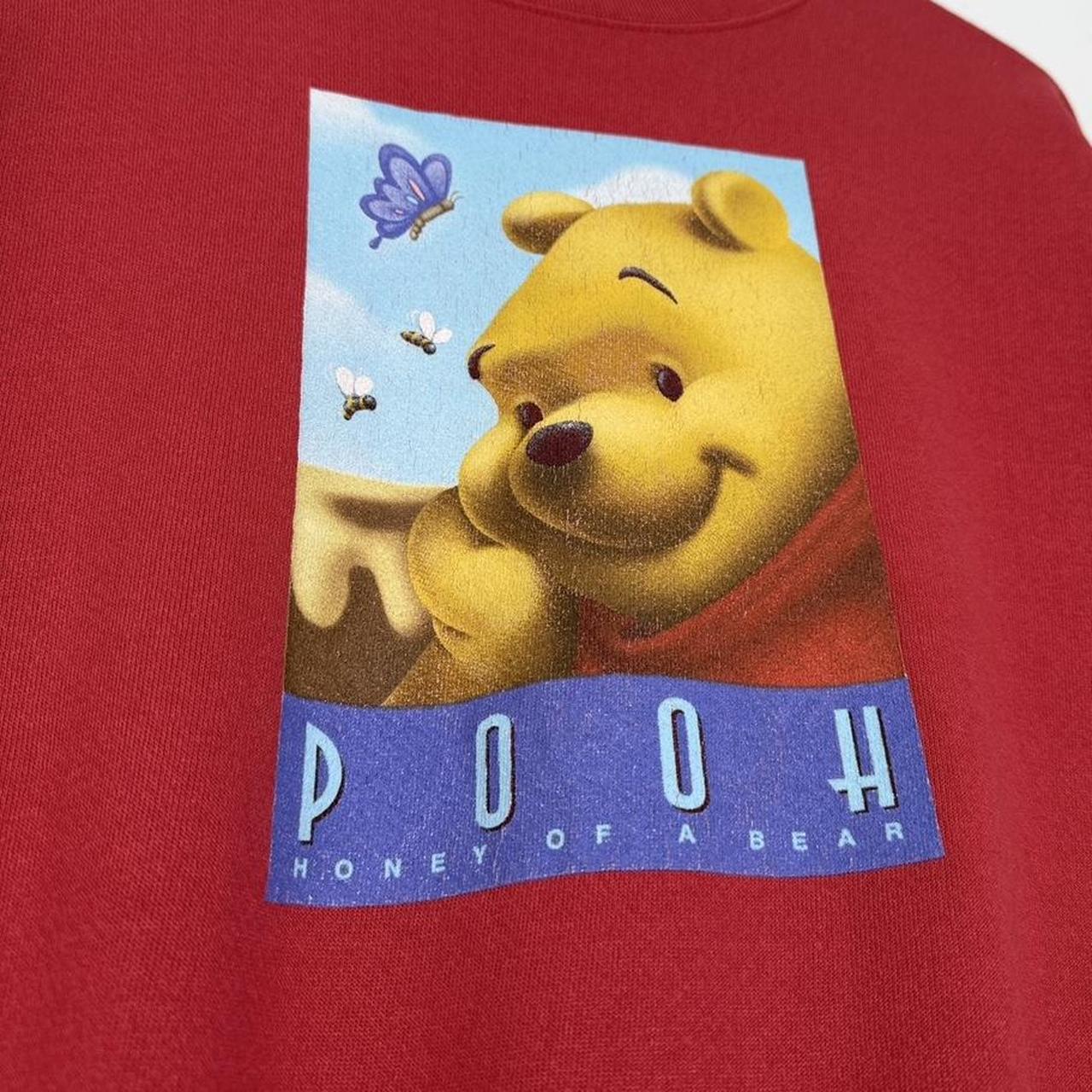 Vintage Pooh Honey of a Bear Disney Store 00s Sweatshirt (M)