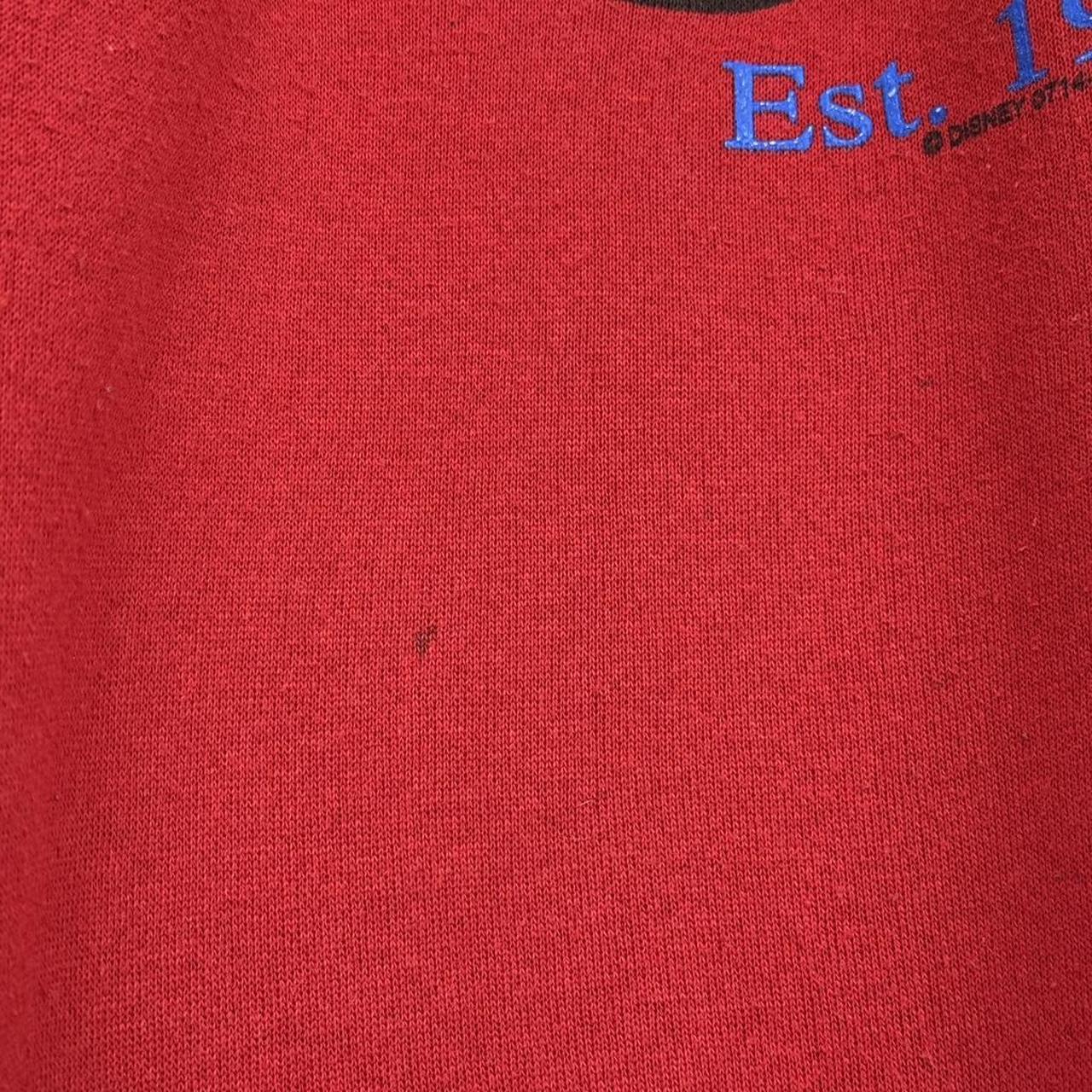 Vintage Mickey Mouse Spell Out 90s Sweatshirt (L)