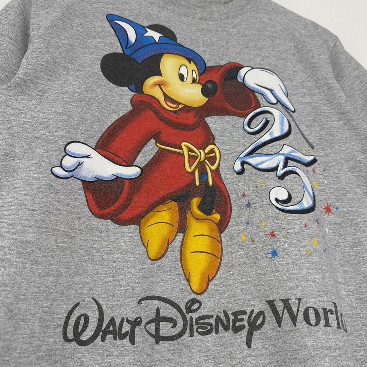 Vintage Walt Disney World 25th Anniversary 90s T Shirt (S)
