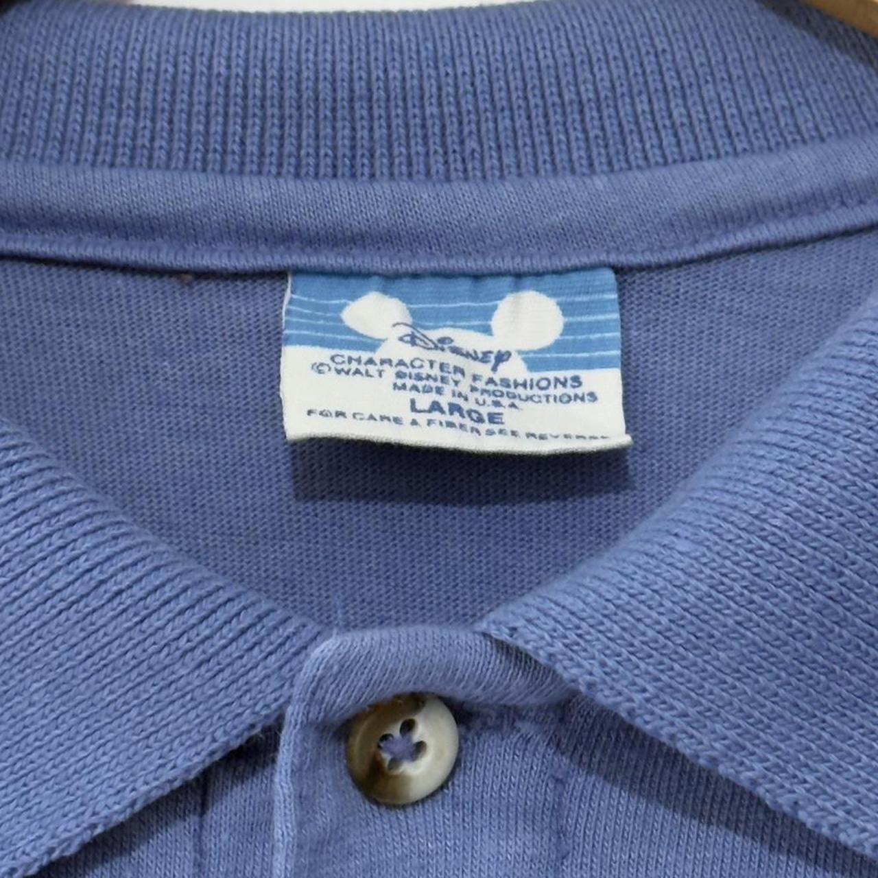 Vintage Mickey Mouse 80s Polo Shirt (M)