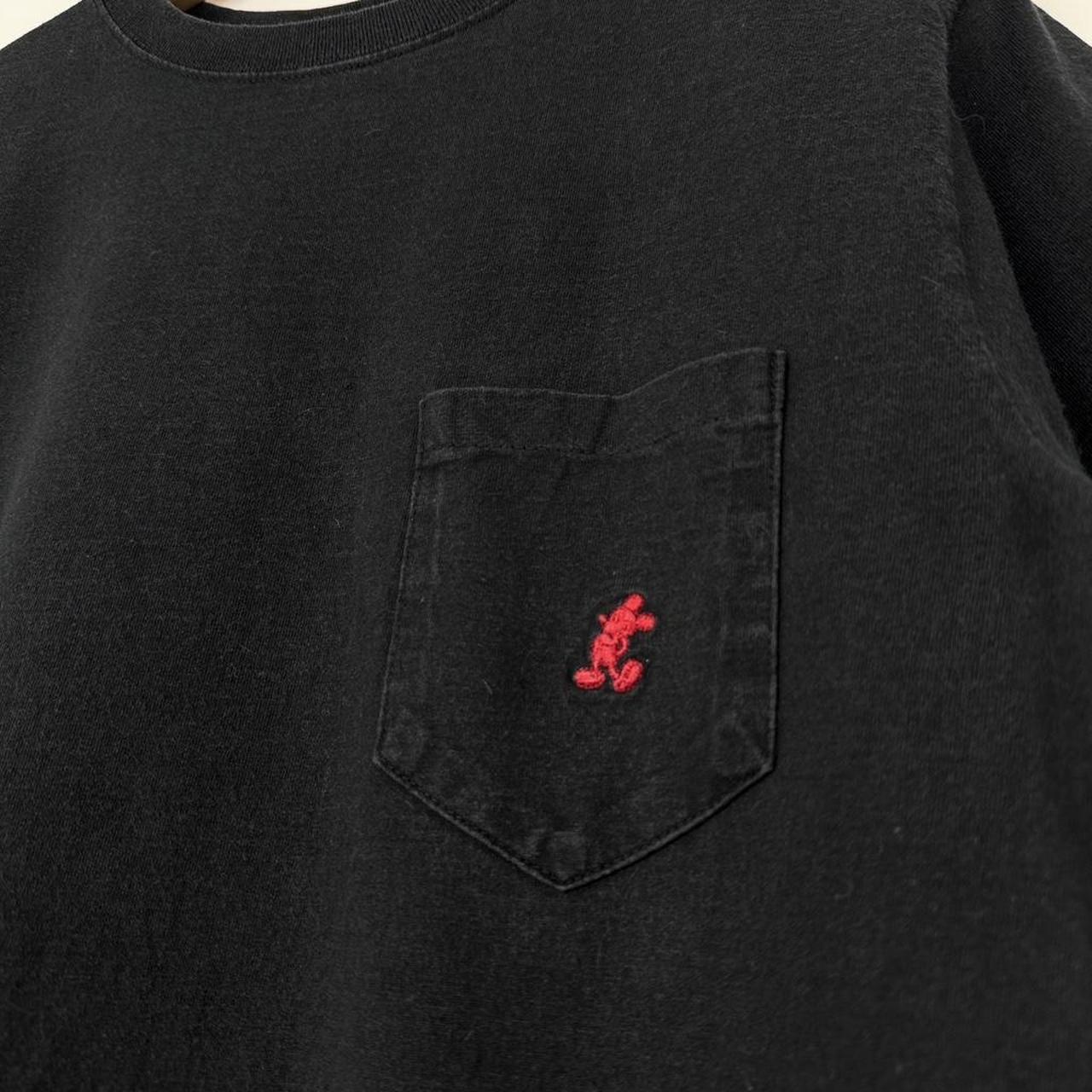 Vintage Mickey Mouse Emblem Walt Disney World 00s Pocket T Shirt (S)