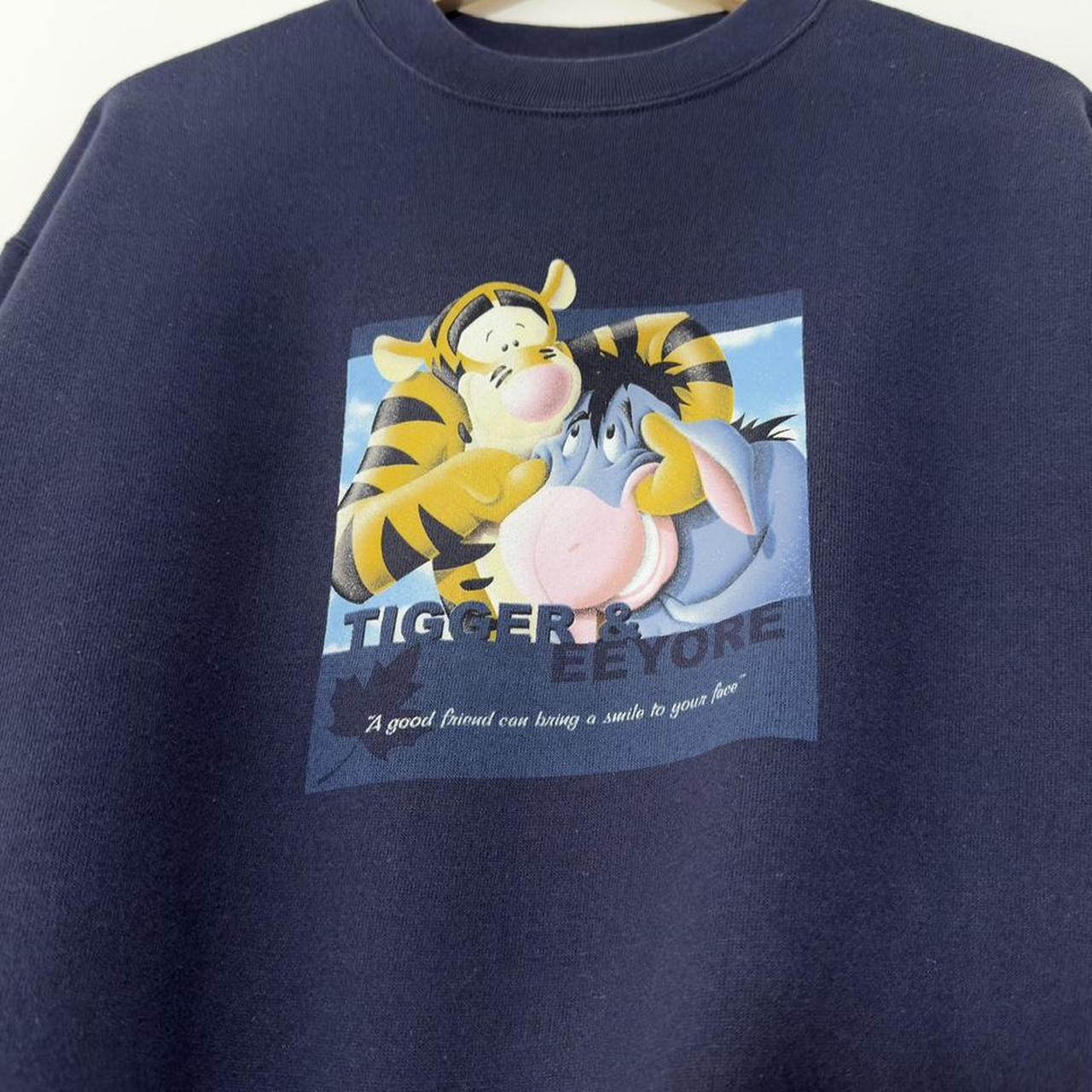 Vintage Tigger & Eeyore Disney Store 00s Sweatshirt (M)