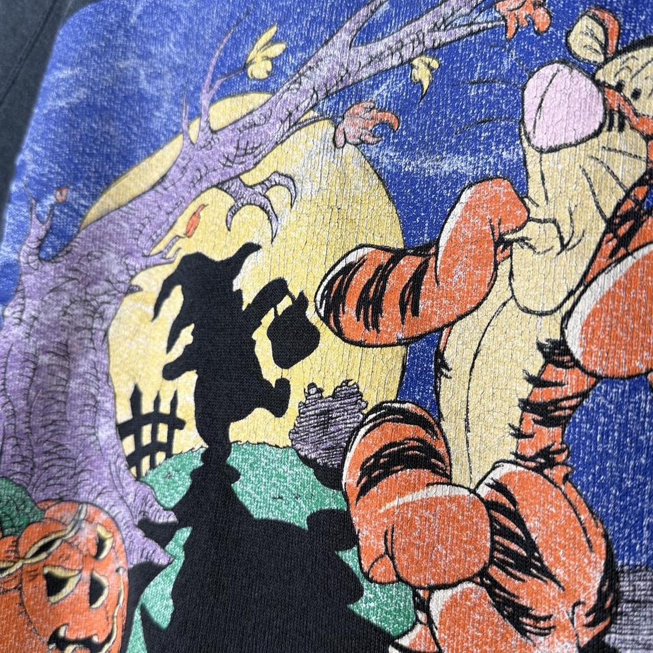 Vintage Tigger & Pooh Halloween 90s Sweatshirt (L)