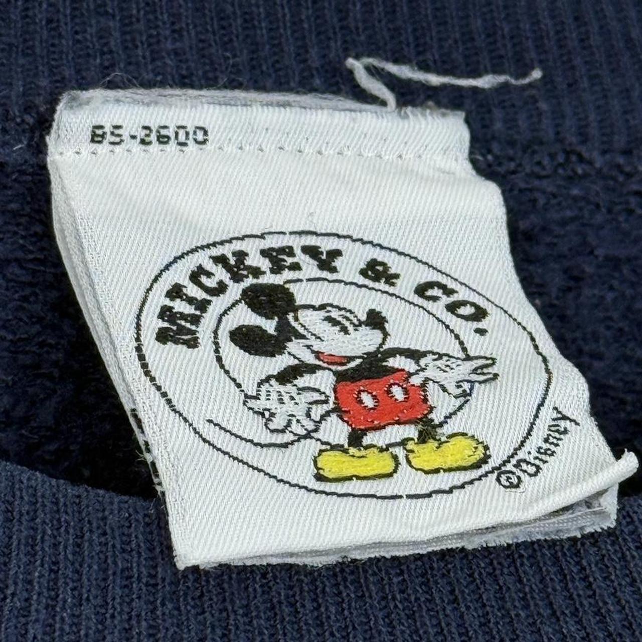 Vintage Mickey Mouse 90s Navy Sweatshirt (L)