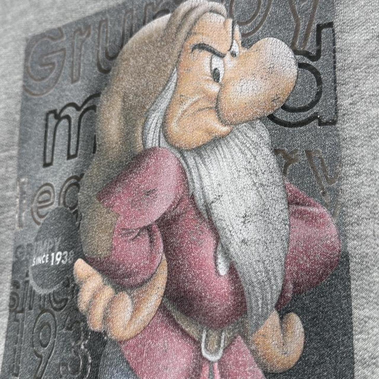Vintage Grumpy Snow White Disney Store 00s Sweatshirt (S)