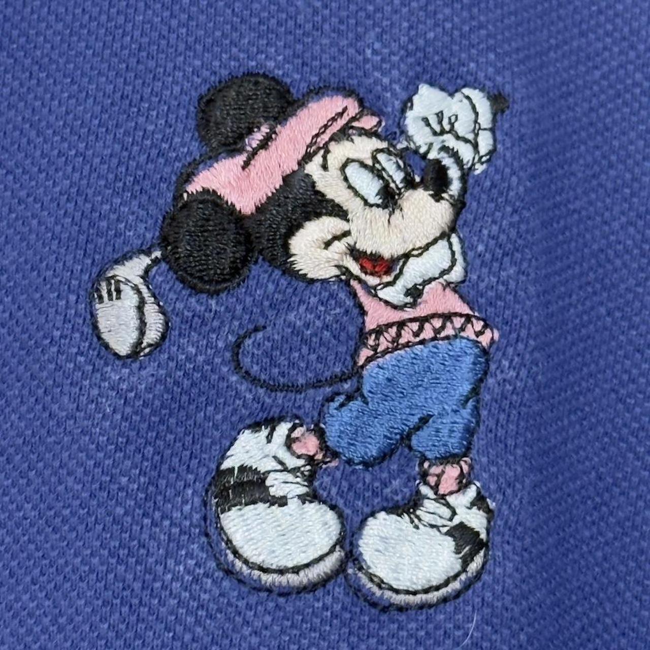 Vintage Mickey Mouse 00s Golf Polo Shirt (XL)
