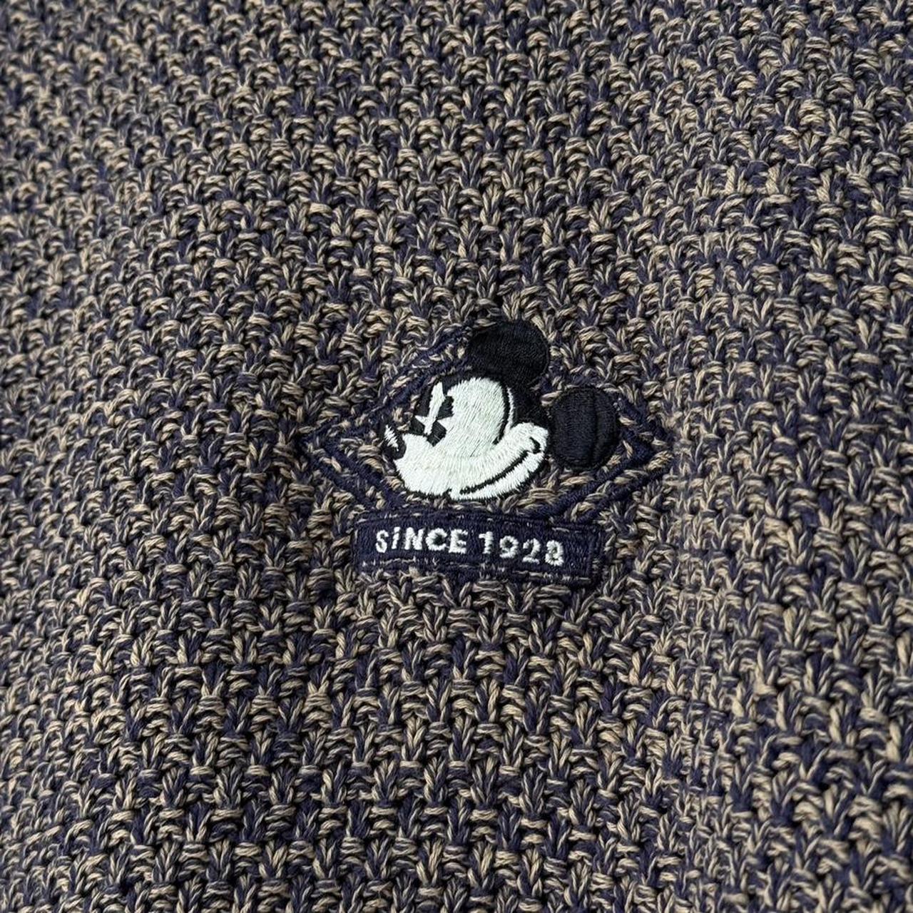 Vintage Mickey Mouse Embroidered Knitwear 90s Jumper (XXL)