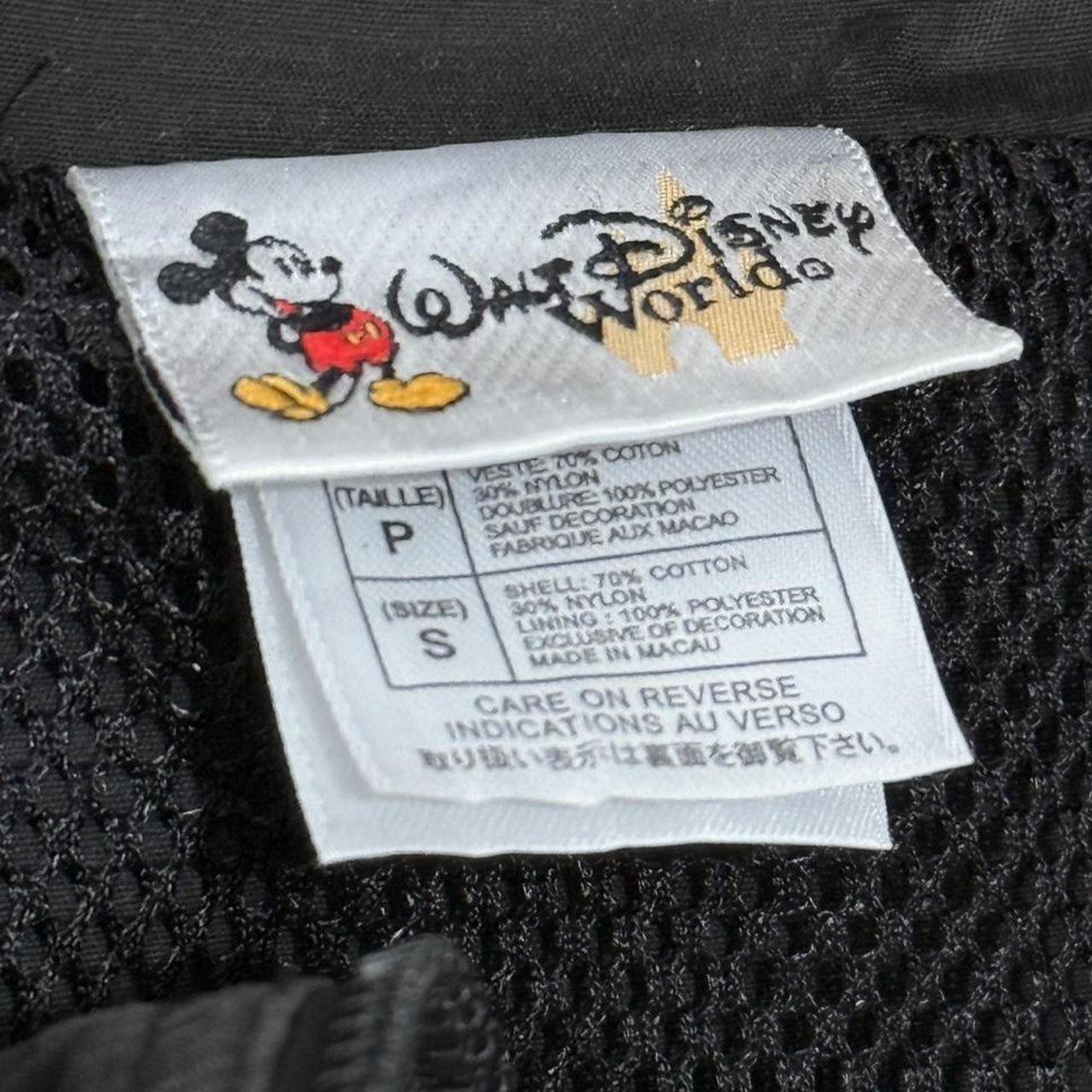 Vintage Walt Disney World Black Zip Up Jacket (S)