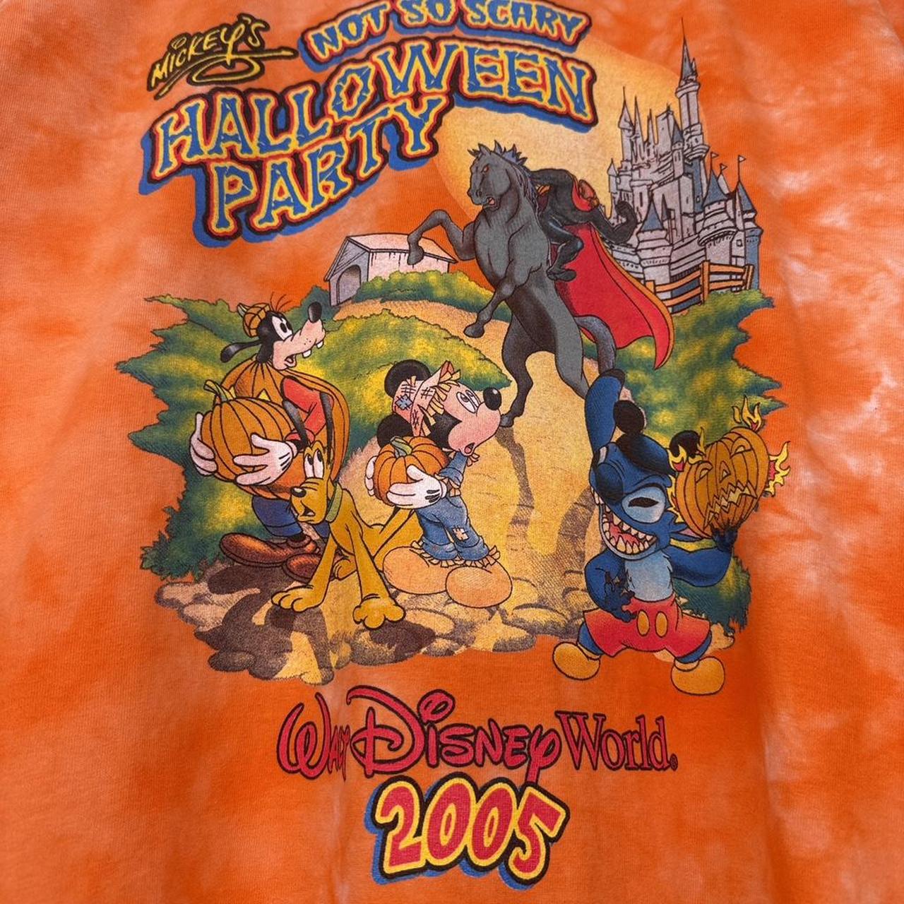 Vintage Mickey's Not So Scary Halloween Party 2005 T Shirt (M)