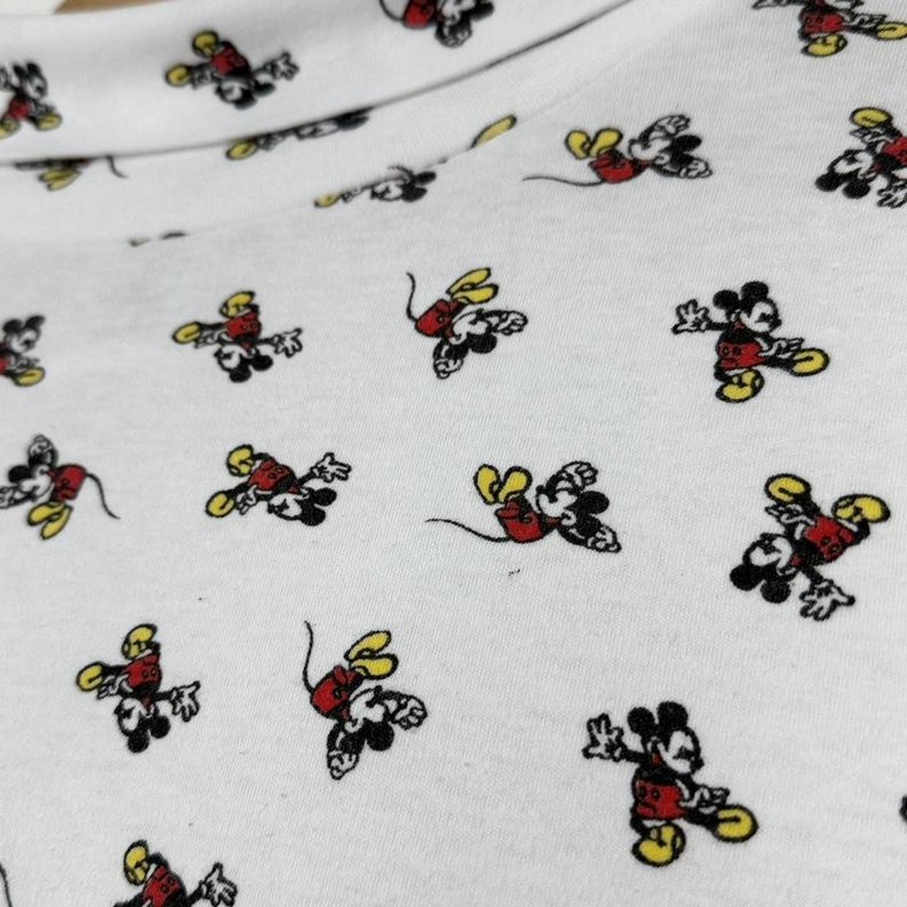 Vintage Mickey Mouse 90s Roll Neck Long Sleeve (M)