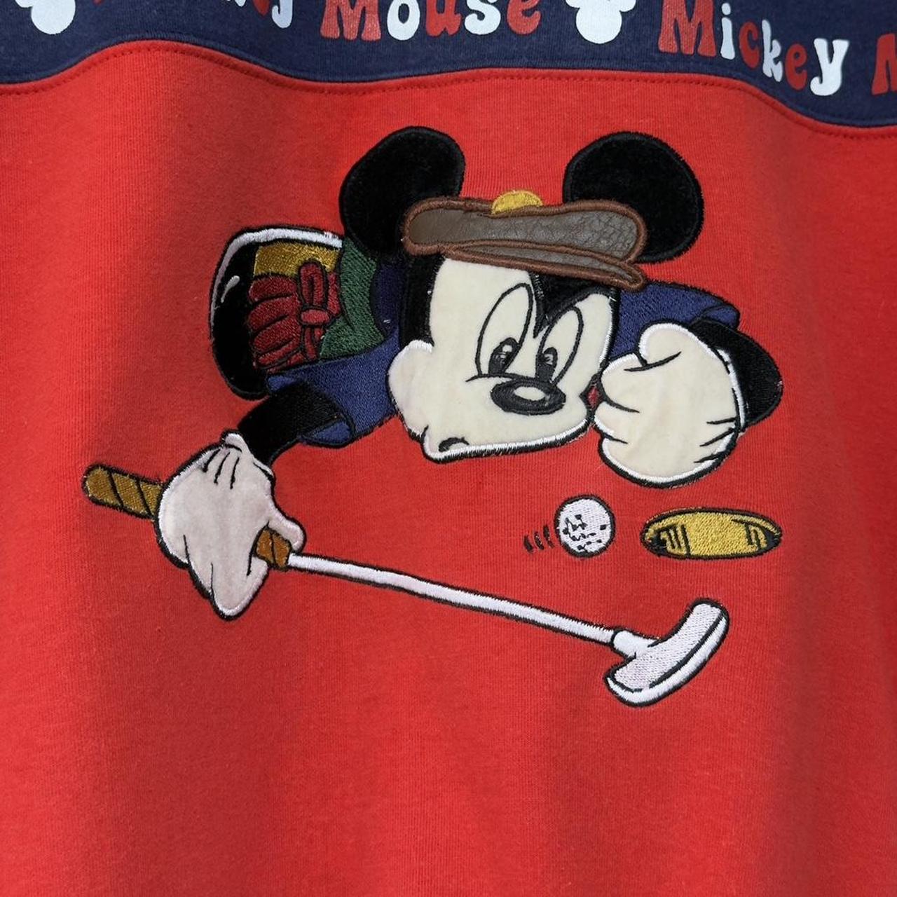 Vintage Mickey Mouse Golf Sweatshirt (Boxy L)
