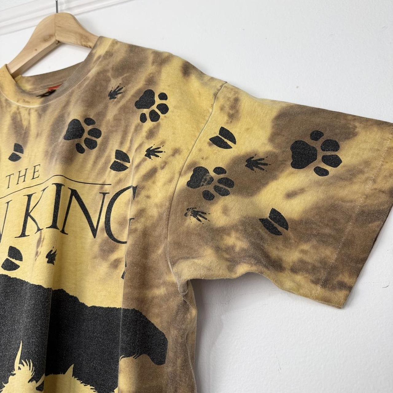 Vintage Disney's The Lion King Tie Dye 90s T Shirt (XL)