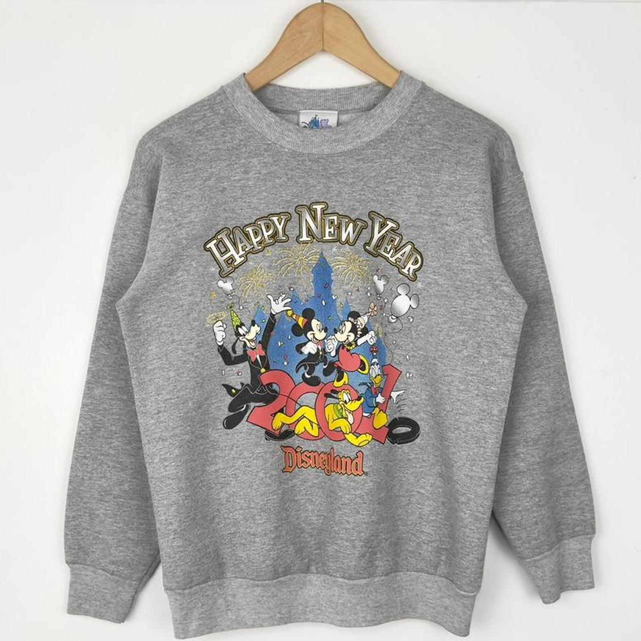 Vintage Disneyland Happy New Year 2001 Sweatshirt (S)