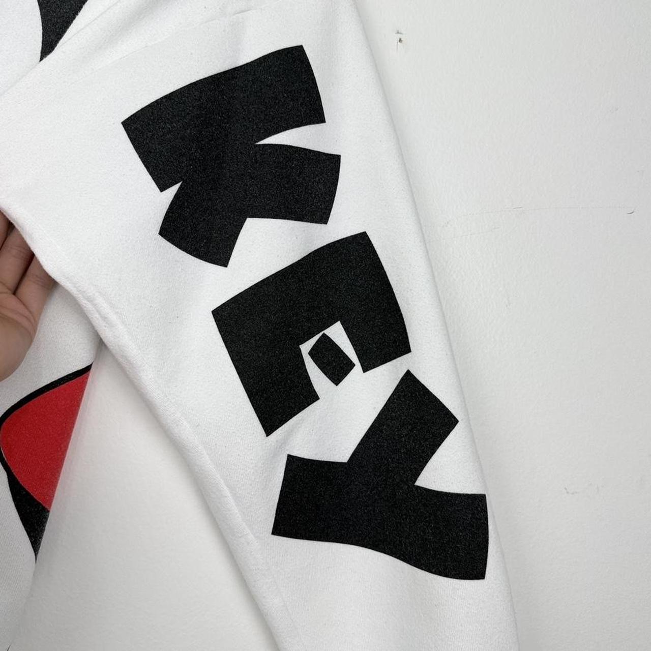 Vintage Mickey Mouse Spell Out Arms 90s Sweatshirt (L)