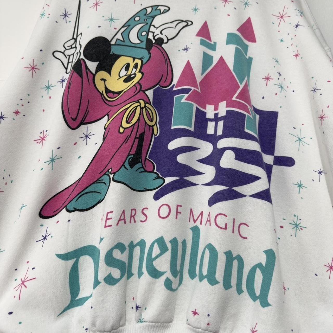 Vintage Disneyland 35 Years of Magic 1990 Sweatshirt (See Measurements)