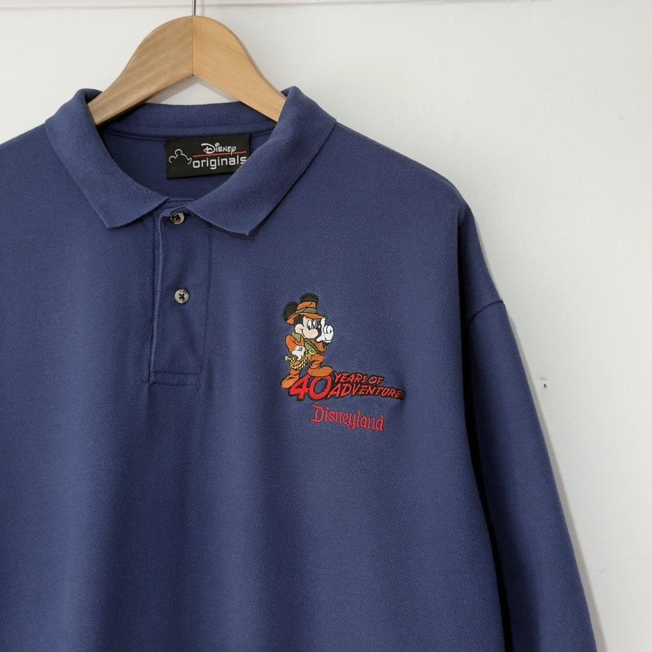 Vintage Disneyland 40 Years of Adventure 1995 Polo Shirt (XL)