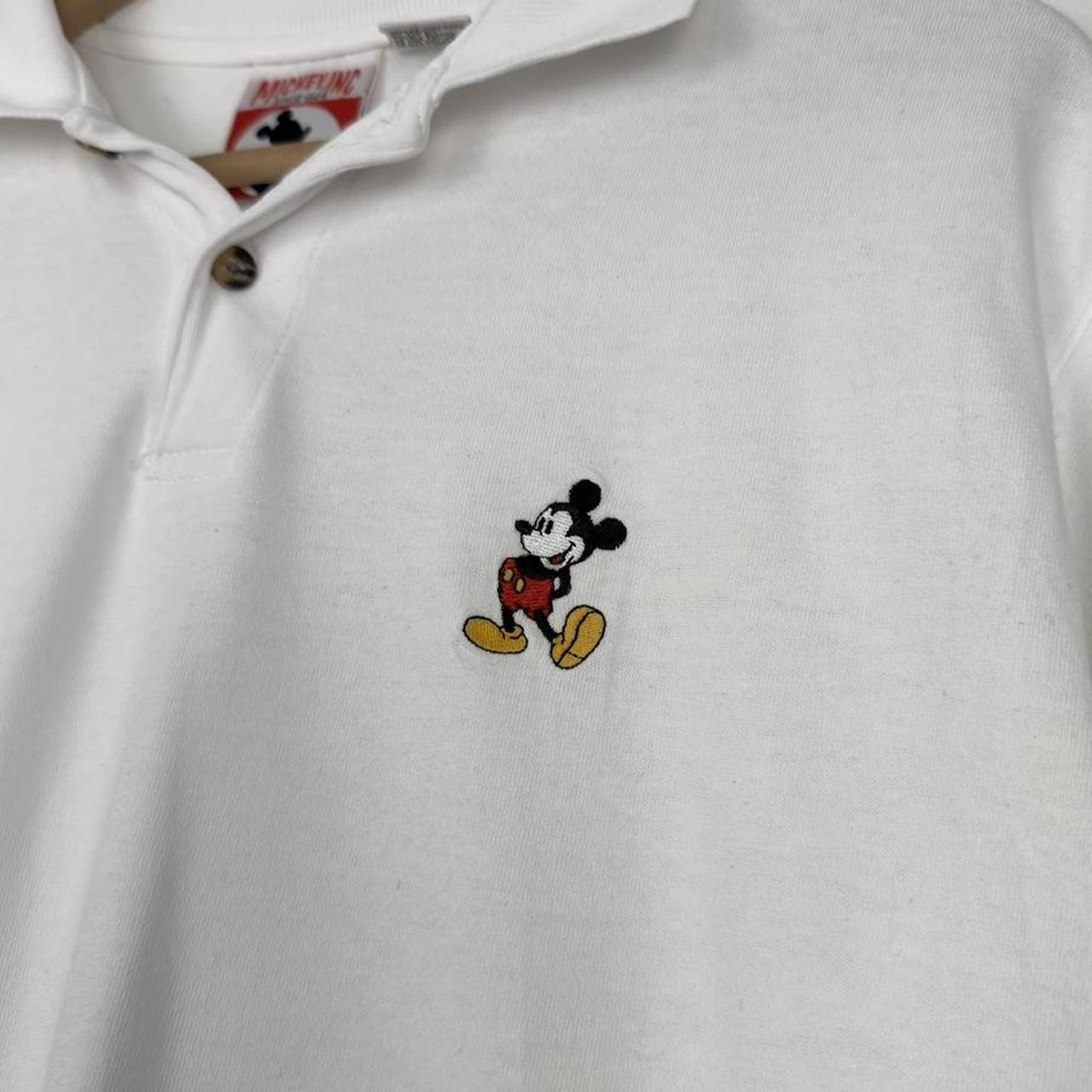 Vintage Mickey Mouse Polo Shirt 90s Polo Shirt (S)