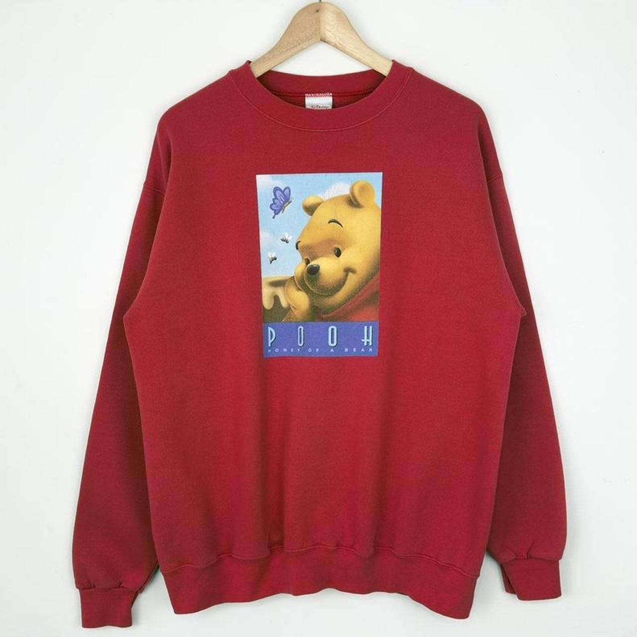 Vintage Pooh Honey of a Bear Disney Store 00s Sweatshirt (M)