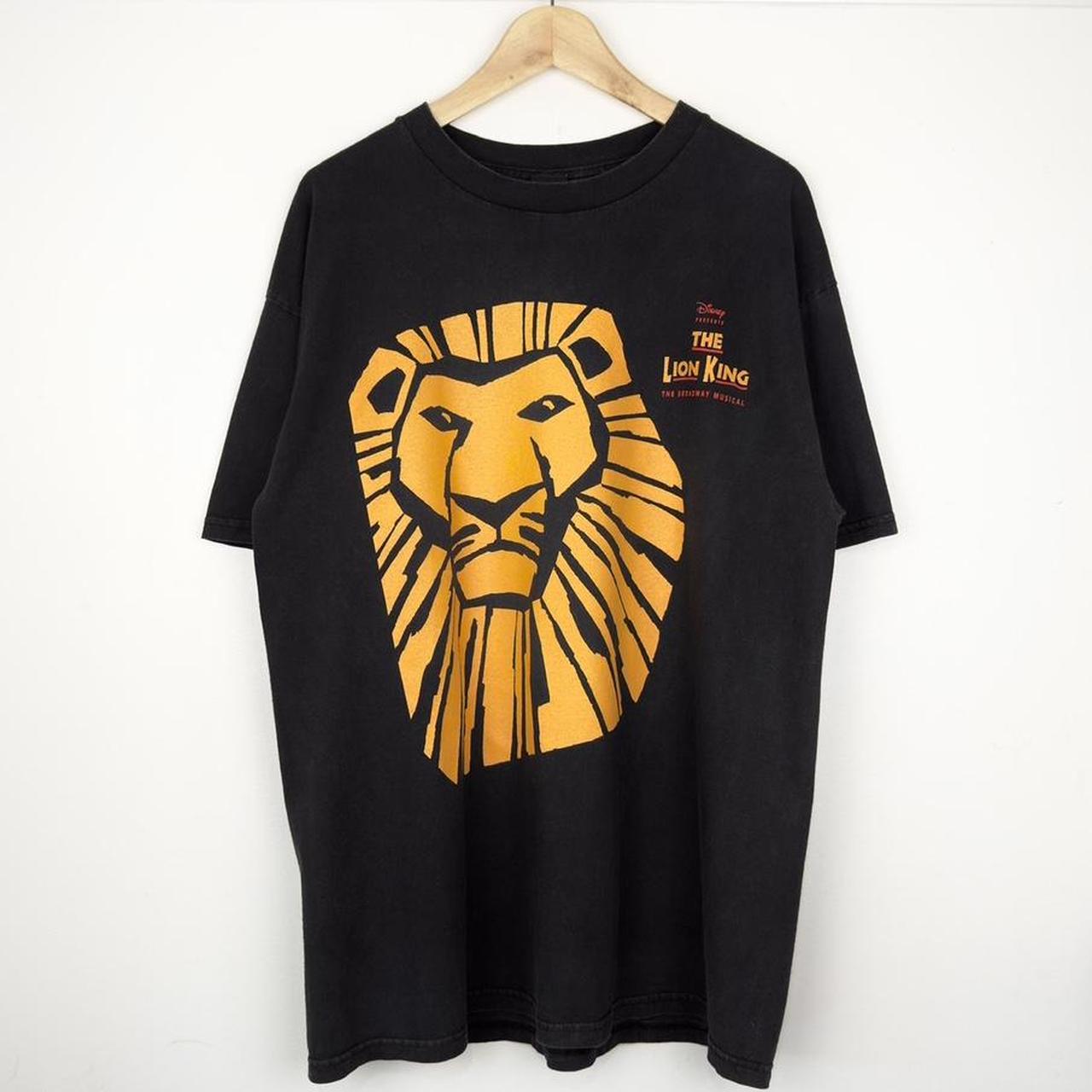 Vintage The Lion King Broadway Musical 00s T Shirt (XL)