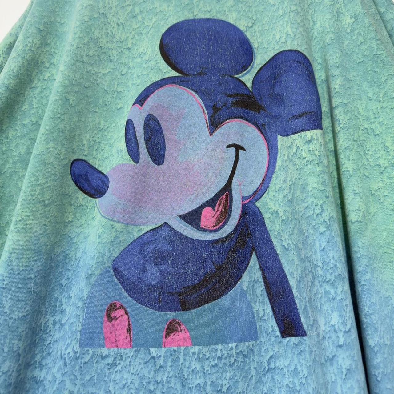 Vintage Mickey Tie Dye 90s T Shirt (XXXL)