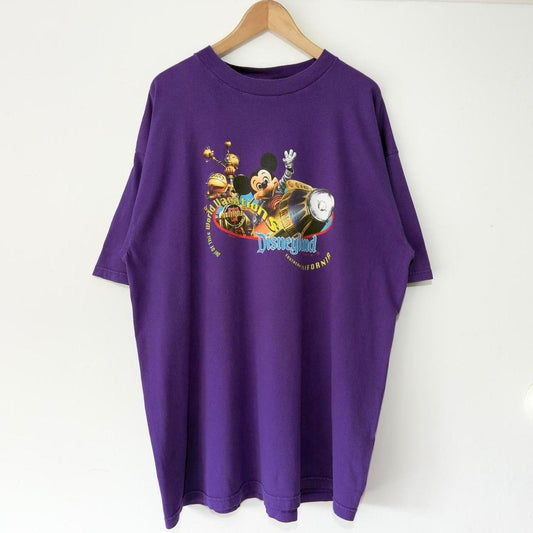 Vintage Tomorrowland Disneyland 90s T Shirt (XXL)