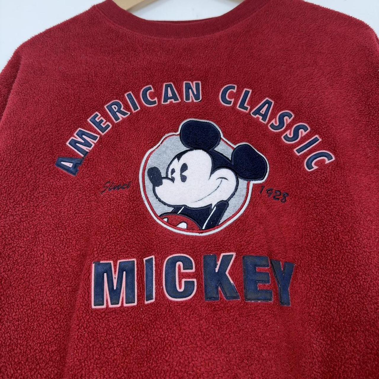 Vintage Mickey Mouse 00s Fleece Sweatshirt (M)