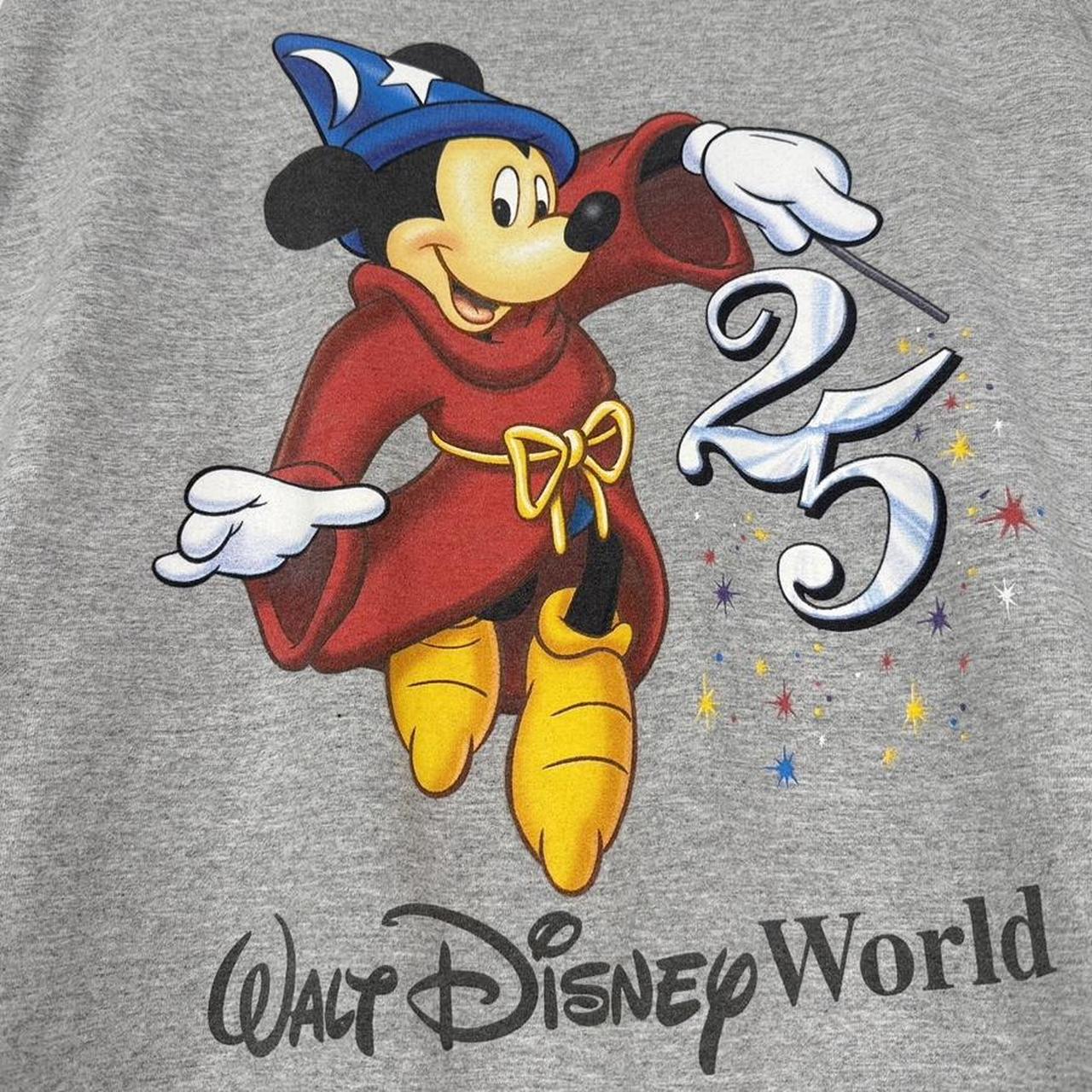Vintage Walt Disney World 25th Anniversary 90s T Shirt (XXL)