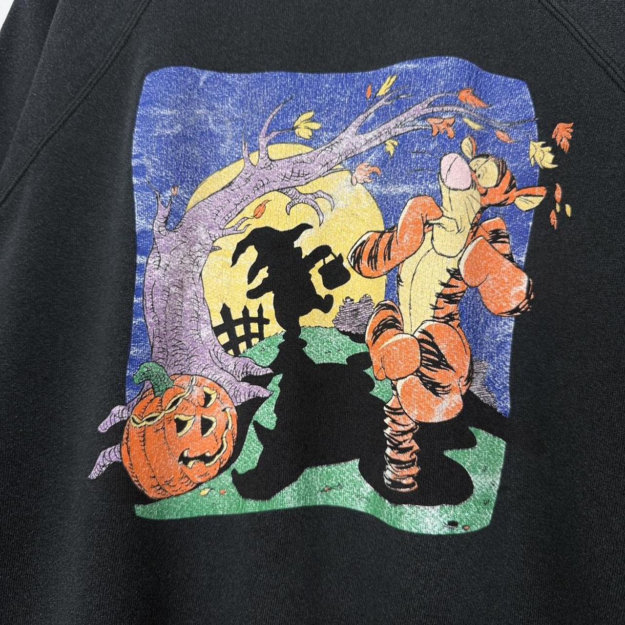 Vintage Tigger & Pooh Halloween 90s Sweatshirt (L)