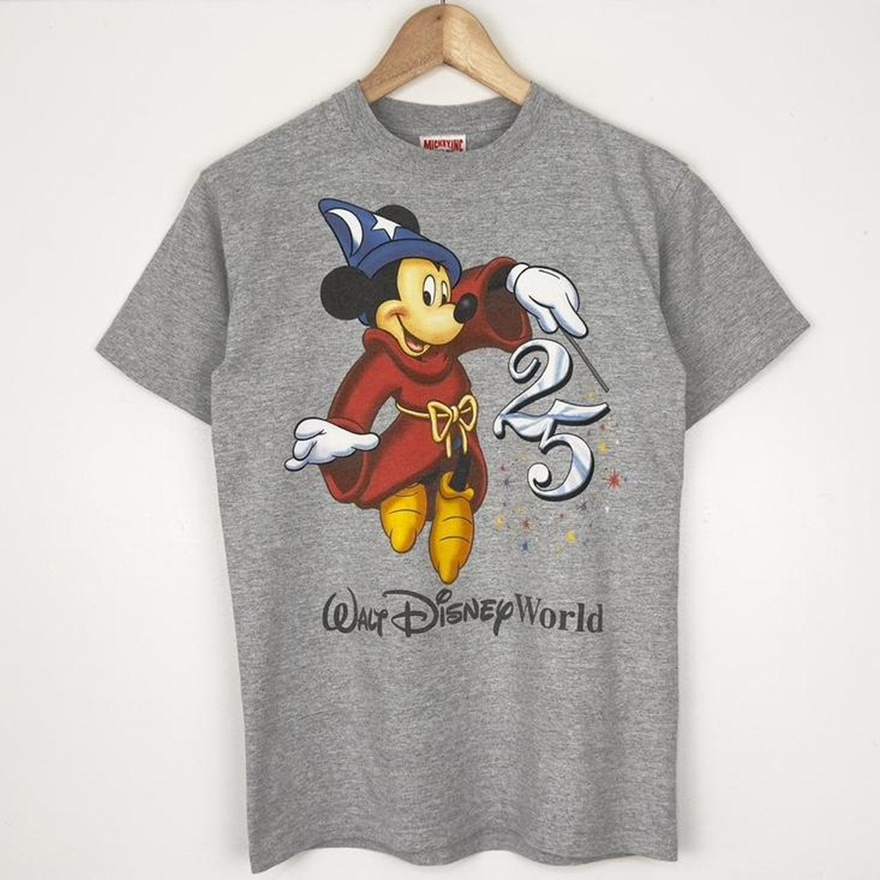 Vintage Walt Disney World 25th Anniversary 90s T Shirt (S)