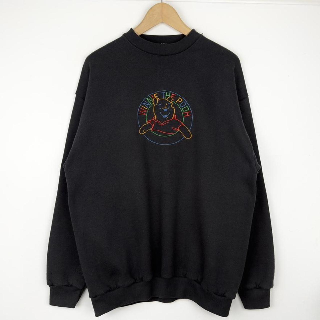 Vintage Winnie the Pooh Embroidered Outline 90s Sweatshirt (M/L)