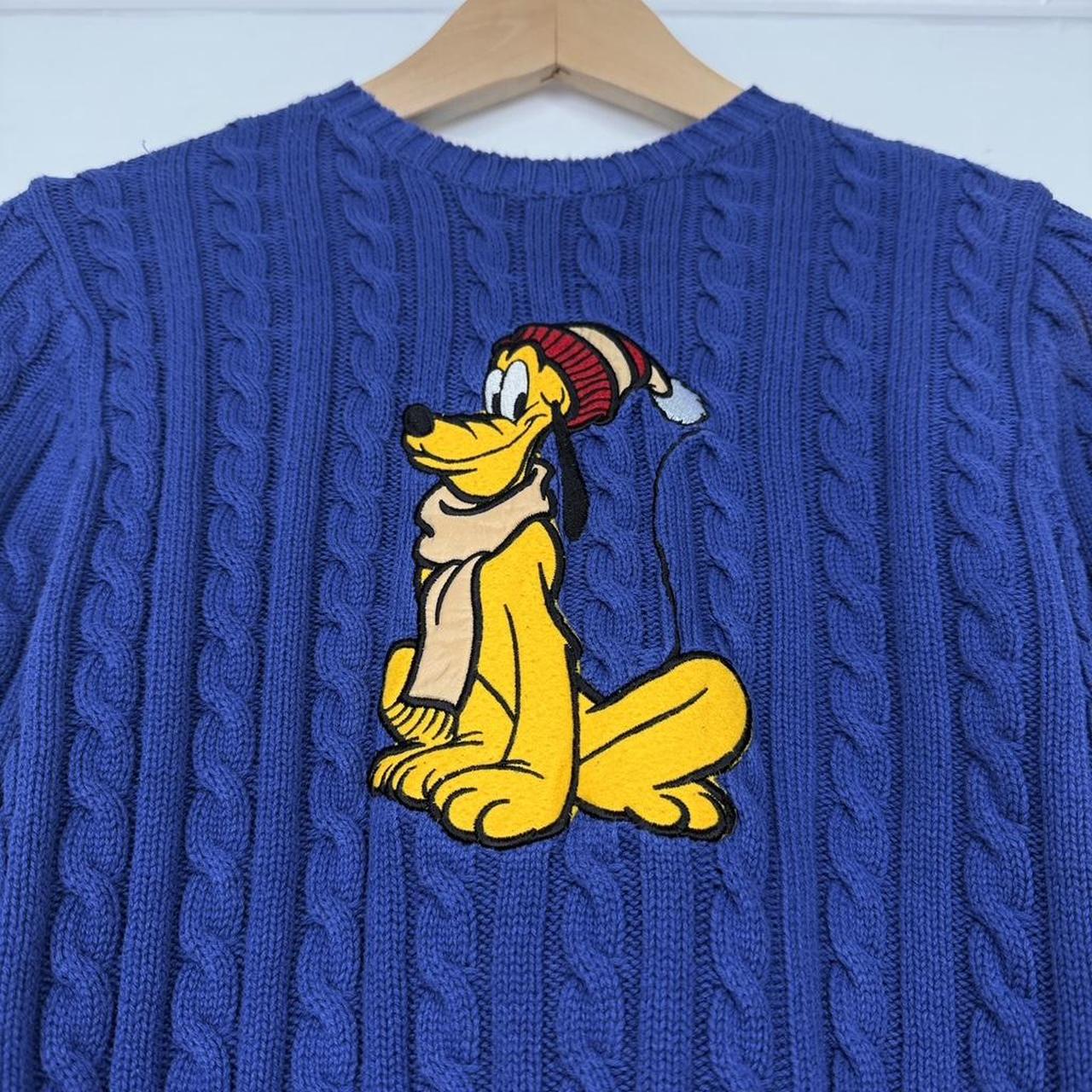 Vintage Disney Pluto 00s Kids Jumper (Kids S)