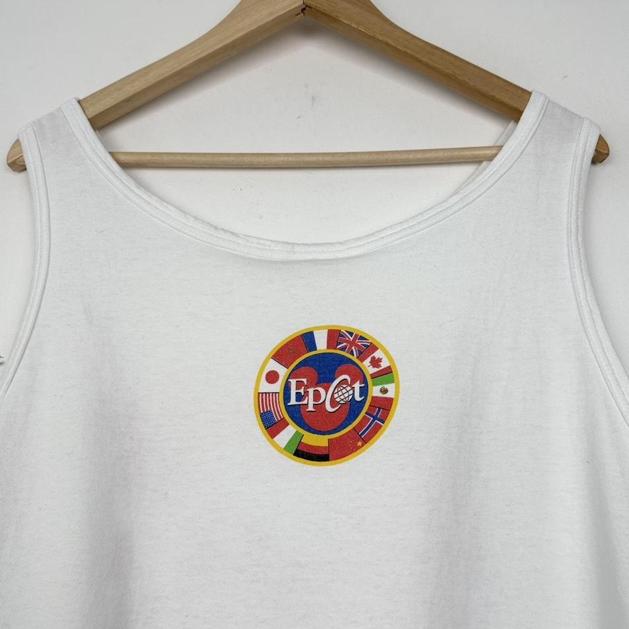Vintage Epcot Mickey Flags 90s Tank Vest Top (XL)